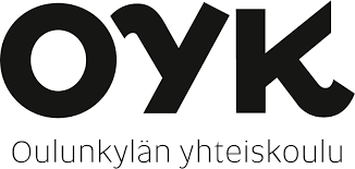 Oulunkylän yhteiskoulun logo.